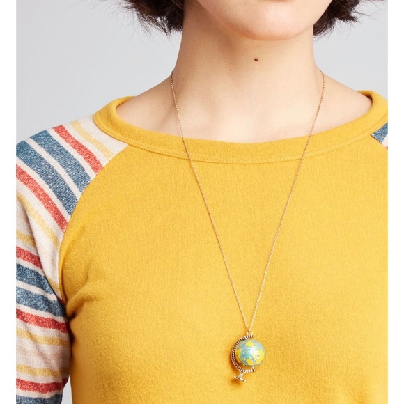 Modcloth World You Rather? Pendant Necklace - Picture 7 of 7